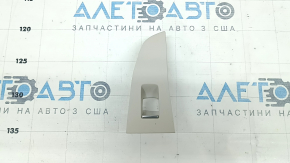 Rear right window lift control trim BMW X5 G05 19-24 Elfenbein-Weiss