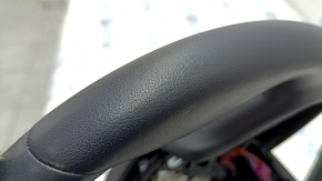 Naked steering wheel BMW X5 G05 19-24 black leather under petals, Sport, scratches, came apart