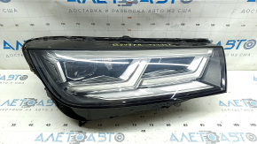 Front right headlight complete Audi Q5 80A 18-20 LED, sand
