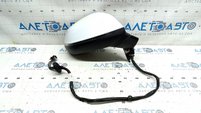 Right side mirror complete Audi Q5 80A 18-24 15 pins, auto-dimming, turn signal, BSM, heated, white