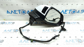 Right side mirror complete Audi Q5 80A 18-24 15 pins, auto-dimming, turn signal, BSM, heated, white