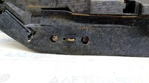 Rear row of seats 2nd row lower part Toyota Prius 50 21-22 leather black and gray, for dry cleaning, dented, missing fasteners