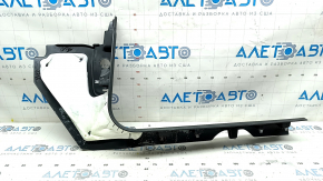 Door sill trim inner front left Audi Q5 80A 18-20 gray, scratches
