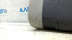 Rear row of seats 2nd row upper part left Toyota Rav4 19-25 cloth, combined gray, hybrid, for dry cleaning, scratches