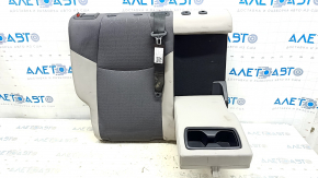 Rear row of seats 2nd row upper part right Toyota Rav4 19-25 cloth, combined gray, hybrid, with belt, for dry cleaning, scratches