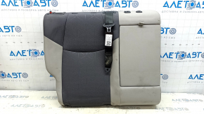 Rear row of seats 2nd row upper part right Toyota Rav4 19-25 cloth, combined gray, hybrid, with belt, for dry cleaning, scratches