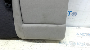Rear row of seats 2nd row upper part right Toyota Rav4 19-25 cloth, combined gray, hybrid, with belt, for dry cleaning, scratches