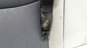 Rear row of seats 2nd row upper part right Toyota Rav4 19-25 cloth, combined gray, hybrid, with belt, for dry cleaning, scratches