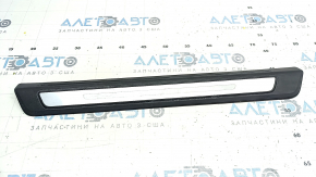Door sill outer front left Audi Q5 80A 18-24 black with chrome, scratches