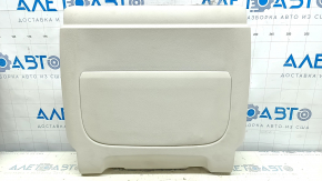 Driver's seat pad rear BMW X5 G05 19-22 Elfenbein-Weiss, lower