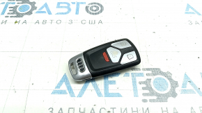 Audi Q5 80A 18-24 keyless key, 4 buttons, type 2, scratches, bumps, worn, broken mount