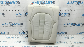 Backrest of the rear row 2 row right BMW X5 G05 19-22 leather Elfenbein-Weiss, for cleaning, scratches
