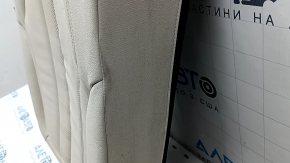 Backrest of the rear row 2 row right BMW X5 G05 19-22 leather Elfenbein-Weiss, for cleaning, scratches