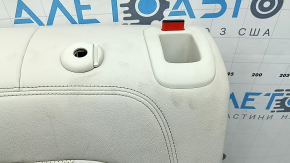 Backrest of the rear row 2 row left BMW X5 G05 19-22 for 2 rows, leather Elfenbein-Weiss, for cleaning, dents