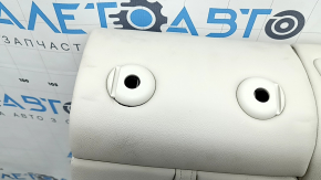 Backrest of the rear row 2 row left BMW X5 G05 19-22 for 2 rows, leather Elfenbein-Weiss, for cleaning, dents