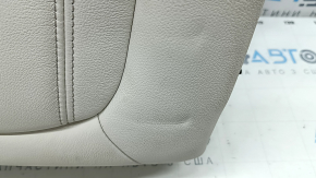 Backrest of the rear row 2 row left BMW X5 G05 19-22 for 2 rows, leather Elfenbein-Weiss, for cleaning, dents