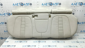 Rear seat cushion 2 row BMW X5 G05 19-22 for 2 rows, Elfenbein-Weiss leather, for cleaning, dents, contact with water