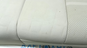 Rear seat cushion 2 row BMW X5 G05 19-22 for 2 rows, Elfenbein-Weiss leather, for cleaning, dents, contact with water