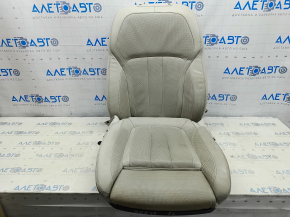 BMW X5 G05 19-22 Elfenbein-Weiss driver's seat upholstery, for ventilation, for heating, for dry cleaning, contact with water