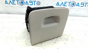 Box pocket front panel driver BMW X5 G05 19-23 leather Elfenbein-Weiss