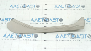 Center console trim side upper left BMW X5 G05 19-22 leather Elfenbein-Weiss, scratches