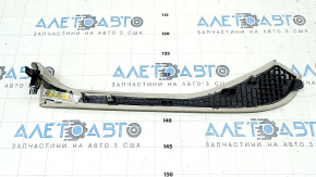 Center console trim side upper left BMW X5 G05 19-22 leather Elfenbein-Weiss, scratches