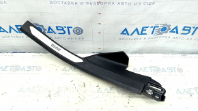 Door sill trim rear left BMW X5 G05 19-24 black with chrome insert BMW, backlight, oxidized, damaged by water