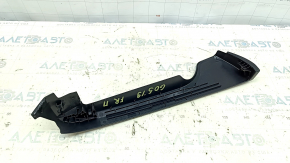 Lower passenger seat trim BMW X5 G05 19-22 black, side