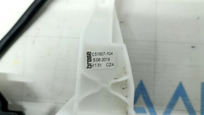 Motor for adjusting knee support cushion of passenger seat BMW X5 G05 19-22 rusty, broken mount