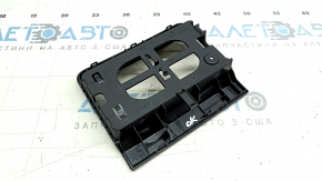 Wireless Charging Module Housing Audi Q5 80A 18-24 Black with Chrome