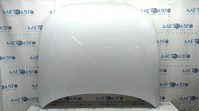Bare hood Audi A6 C7 12-18 aluminum, white LS9R, dents