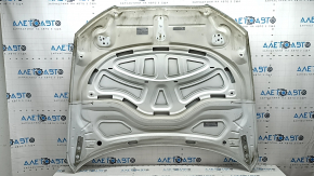 Bare hood Audi A6 C7 12-18 aluminum, white LS9R, dents