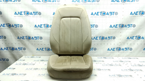 Driver's seat upholstery Audi Q5 80A 18-24 leather, beige, heated, for cleaning