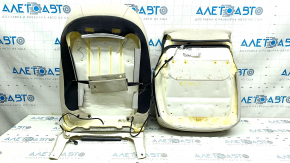 Driver's seat upholstery Audi Q5 80A 18-24 leather, beige, heated, for cleaning