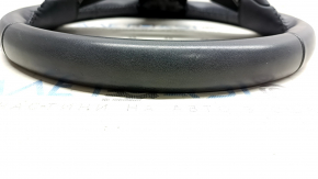Naked steering wheel Toyota Highlander 20-24 leather black, without heating, dented