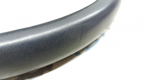 Naked steering wheel Toyota Highlander 20-24 leather black, without heating, dented
