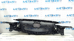 Radiator grill assembly Mazda CX-5 17-21 for radar, without emblem, crack in mount