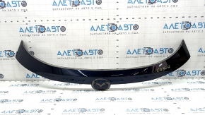 Upper trunk door molding Mazda CX-5 17-24 without emblem, under glass, broken guides