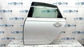 Door assembly rear left Audi A6 C7 12-18 keyless, white LS9R, butt