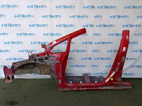 Quarter front left Toyota Prius 30 10-15 on the body, red