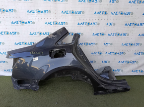 Quarter wing rear right Audi A4 B9 17- on the body, graphite