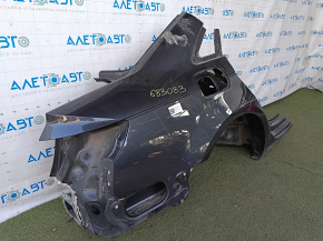 Quarter wing rear right Audi A4 B9 17- on the body, graphite
