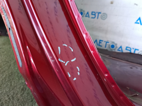 Quarter wing rear right Honda CRV 17-22 red, with central pillar, pokes