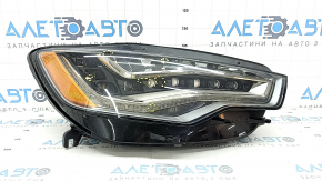Front right headlight complete Audi A6 C7 12-15 prerest LED