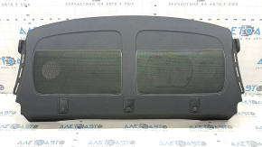 Rear shelf Audi A6 C7 12-15 pre-rest without curtain, black