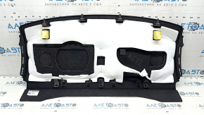 Rear shelf Audi A6 C7 12-15 pre-rest without curtain, black
