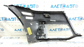 Front bare bumper left side Audi Q5 80A 18-20 white, for parking sensors, for headlight washers