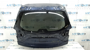 Naked trunk door with glass Mazda CX-5 17-24 electric, blue 42M, dent, bump