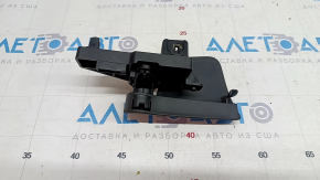 Bonnet opening handle interior Audi Q5 80A 18-24 gray, broken fasteners