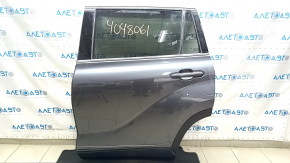 Door bare rear left Toyota Highlander 20-25 silver 1J9